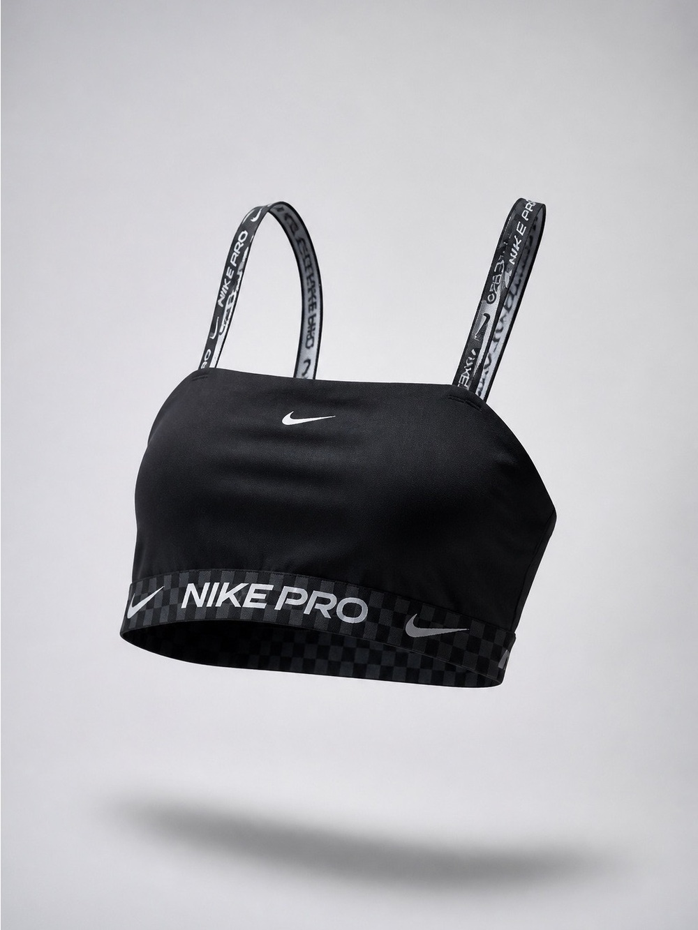 Nike Black Mesh Active Sports Bra
